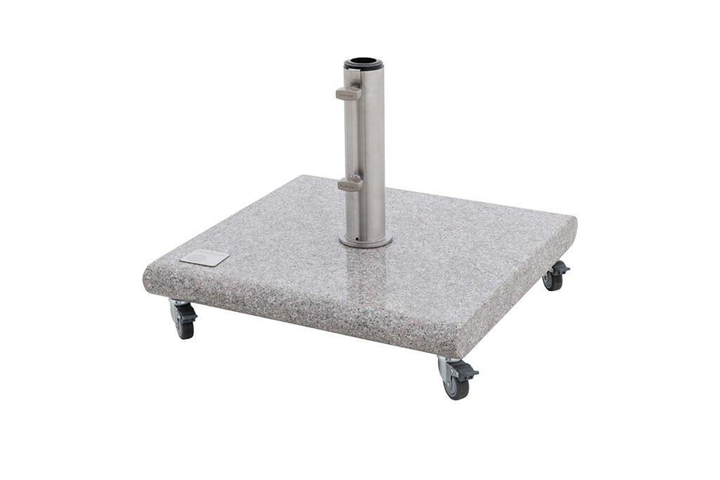 Granitsockel auf Rollen