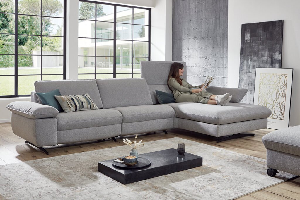 Himolla Ecksofa 1488 Spektra mit Funktion