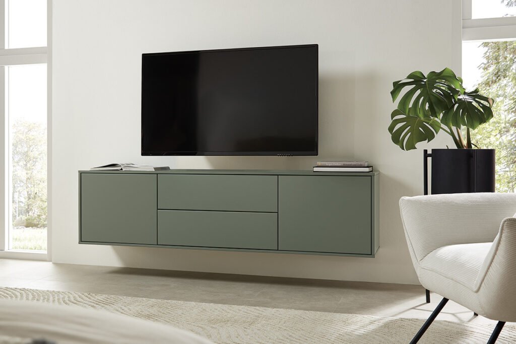 VARIANTA Sideboard Valea hängend Olivgrau