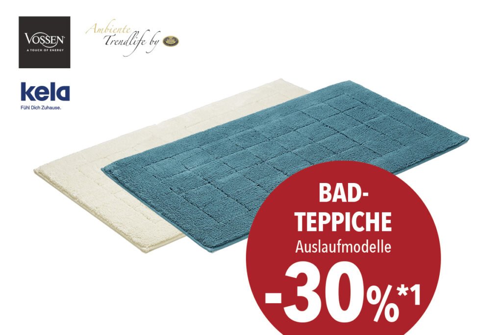Bad-Teppiche -30%