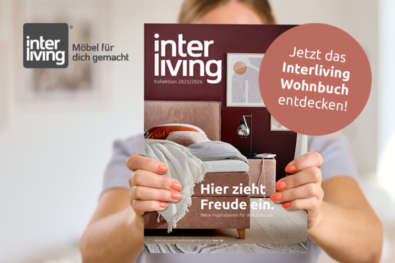 Jetzt das Interliving Wohnbuch entdecken