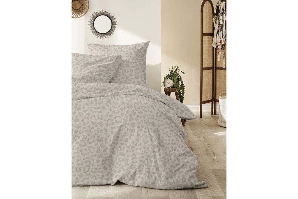 Bettwäsche mit Leo-Design