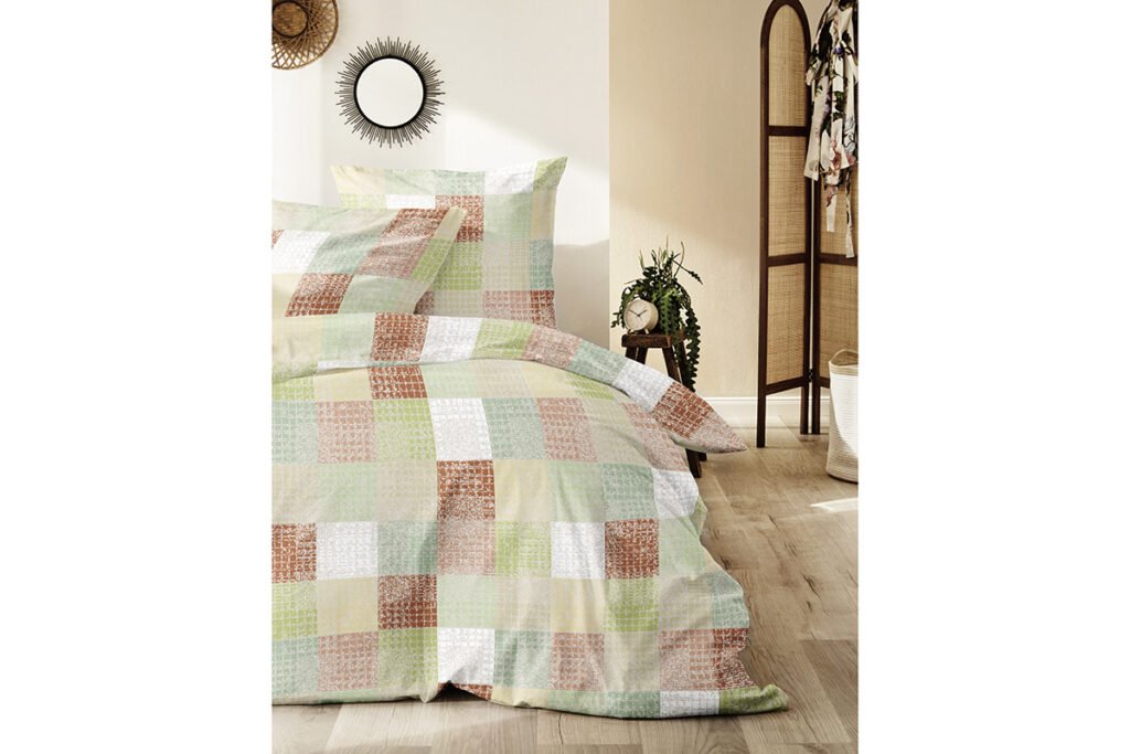 Bettwäsche Bunt kariert