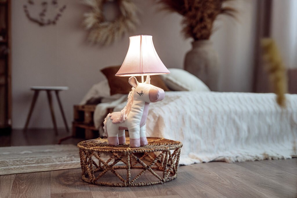 Elsa das Einhorn, Tischleuchte