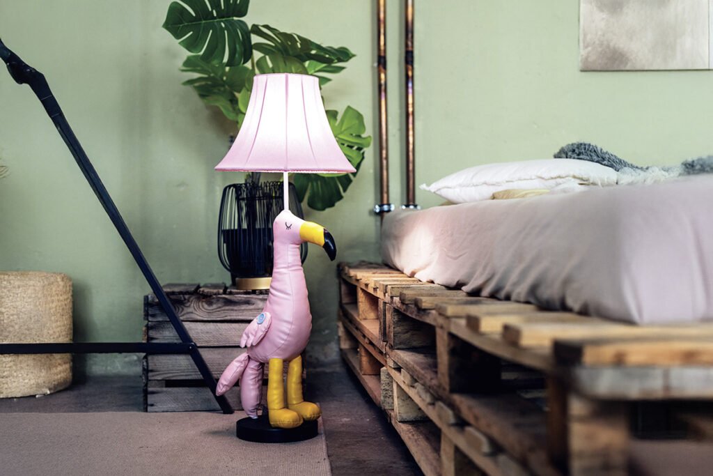 Mingo der Flamingo Stehleuchte