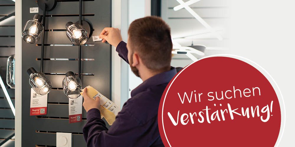 Titelbild Ausbildung Leuchten, Wir suchen Verstärkung