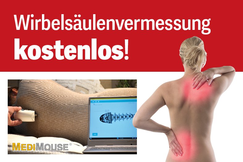 Wirbelsäulenvermessung kostenlos