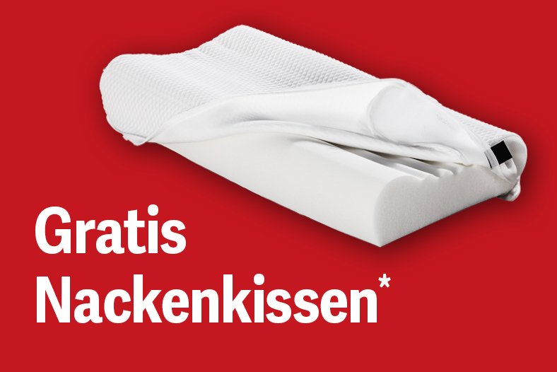Gratis Nackenkissen*