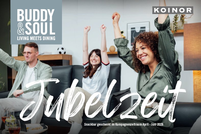 Jubelzeit mit Koinor Buddy & Soul