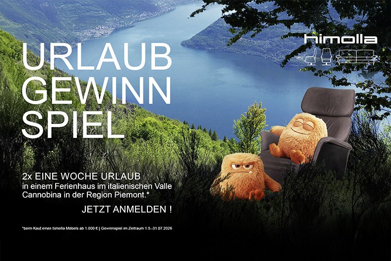Urlaubsgewinnspiel von Himolla