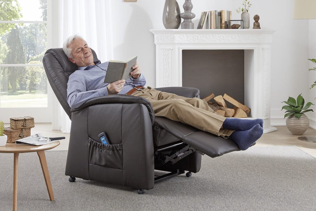 Sessel, Schokobraun,