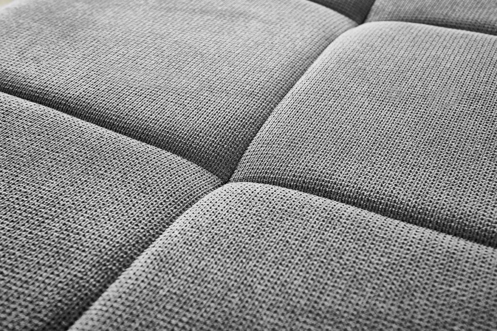 Schlafsofa, Grau, Stoffansicht von Nah