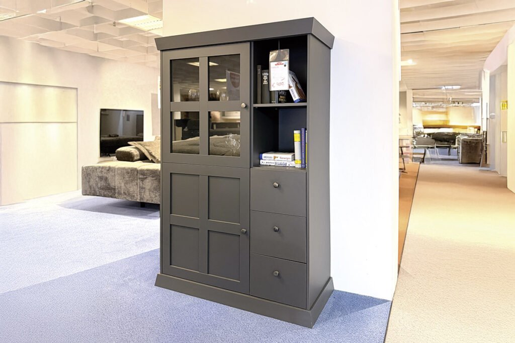 Highboard, Lack Anthrazit matt