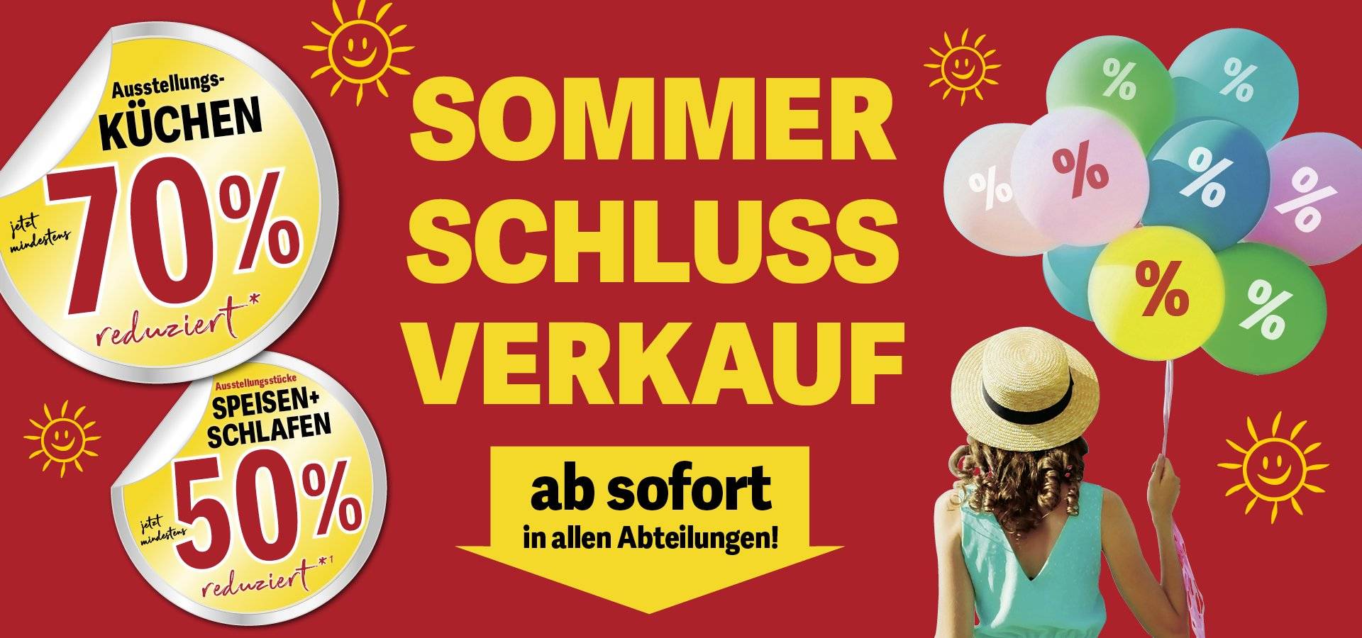 SOMMER-SCHLUSS-VERKAUF